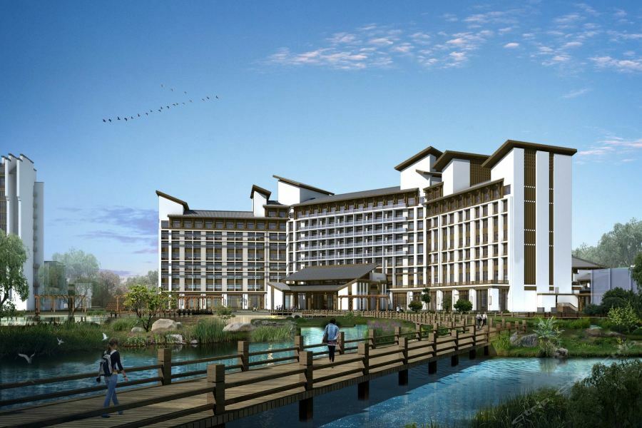 Wanda Realm Hefei Hotell Chaohu Exteriör bild