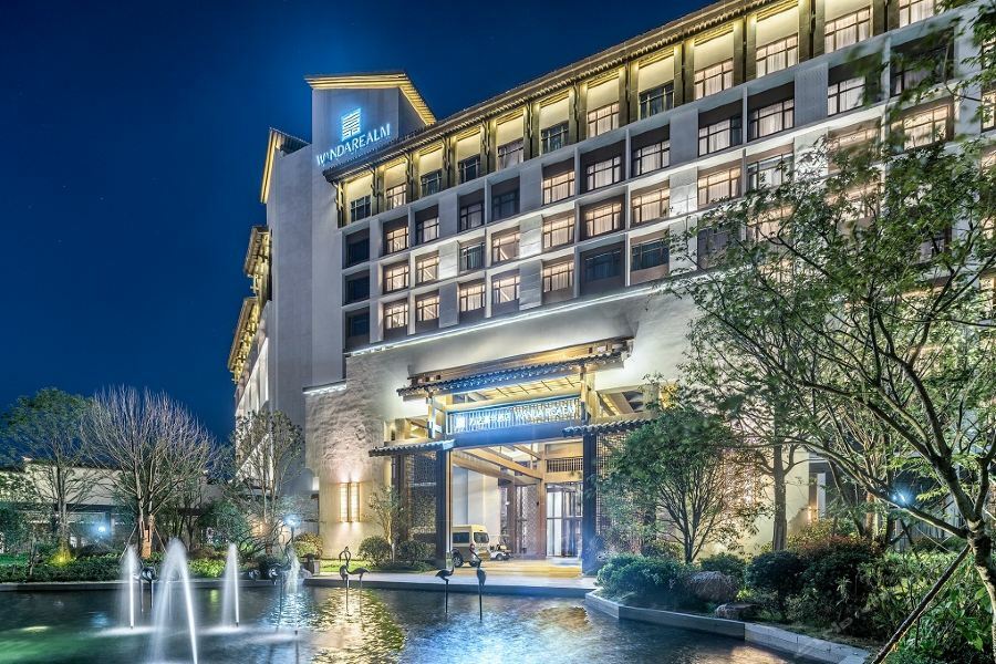 Wanda Realm Hefei Hotell Chaohu Exteriör bild