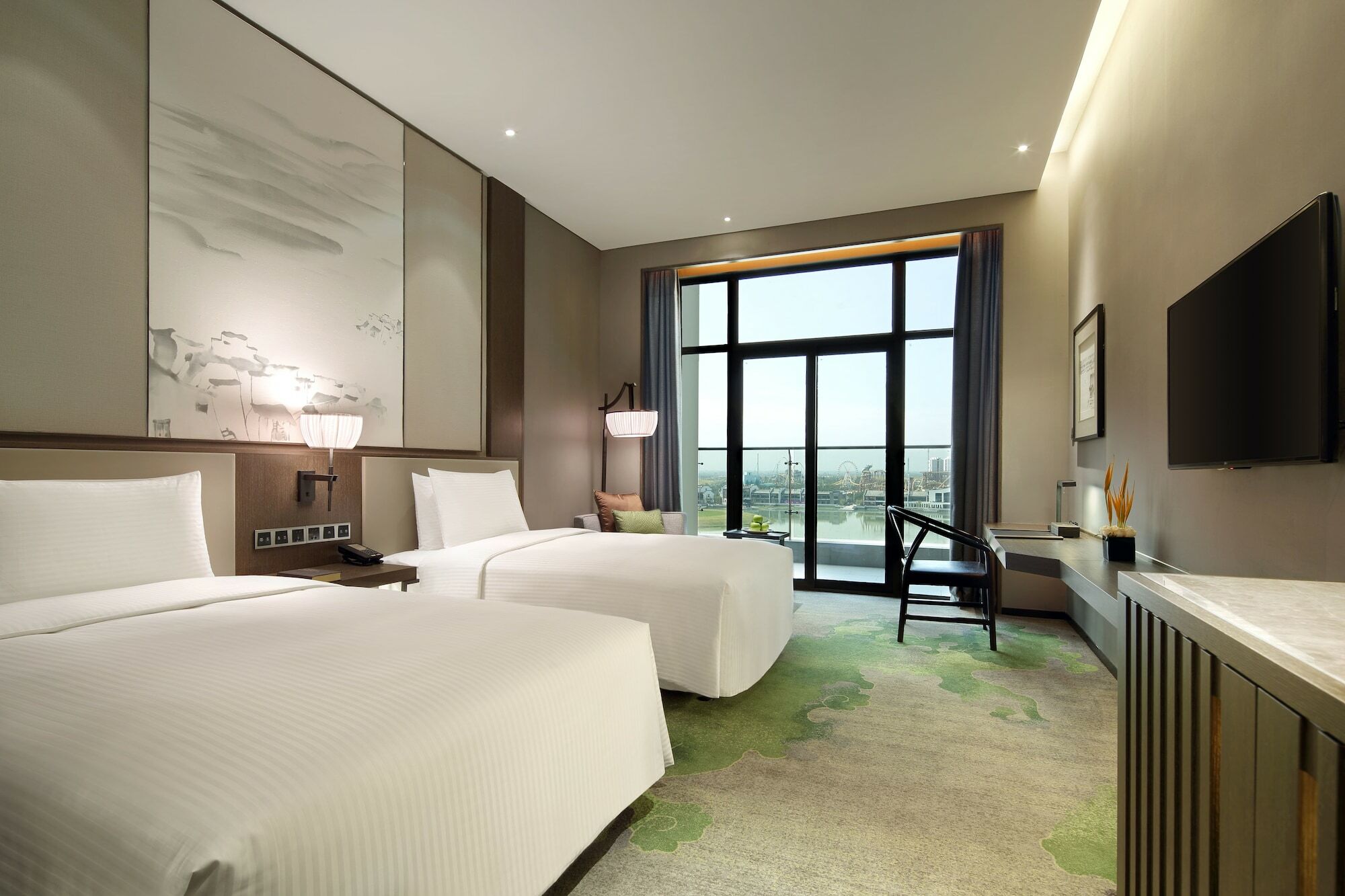 Wanda Realm Hefei Hotell Chaohu Exteriör bild